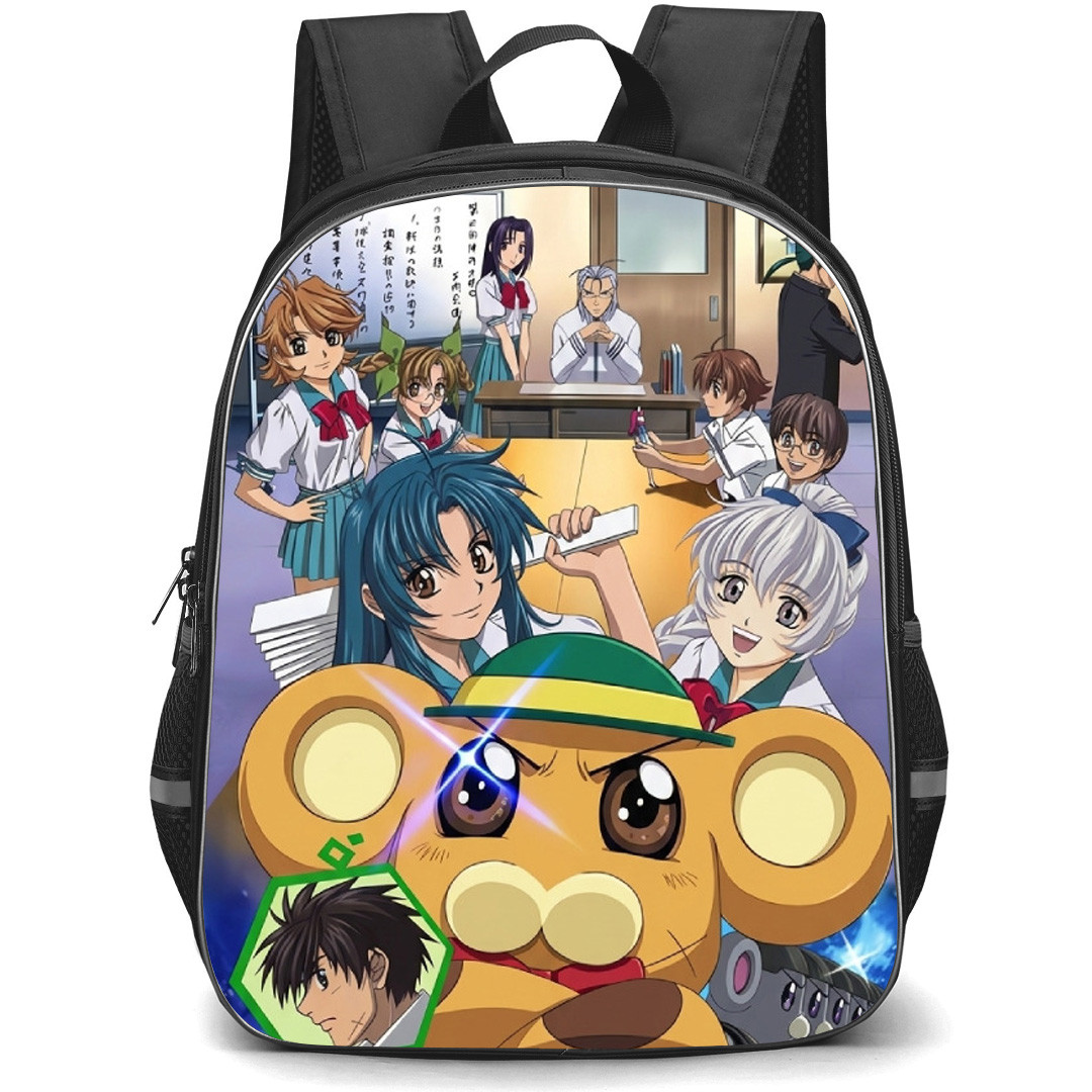Full Metal Panic Backpack School Bag StudentPack - Full Metal Panic Characters School Poster