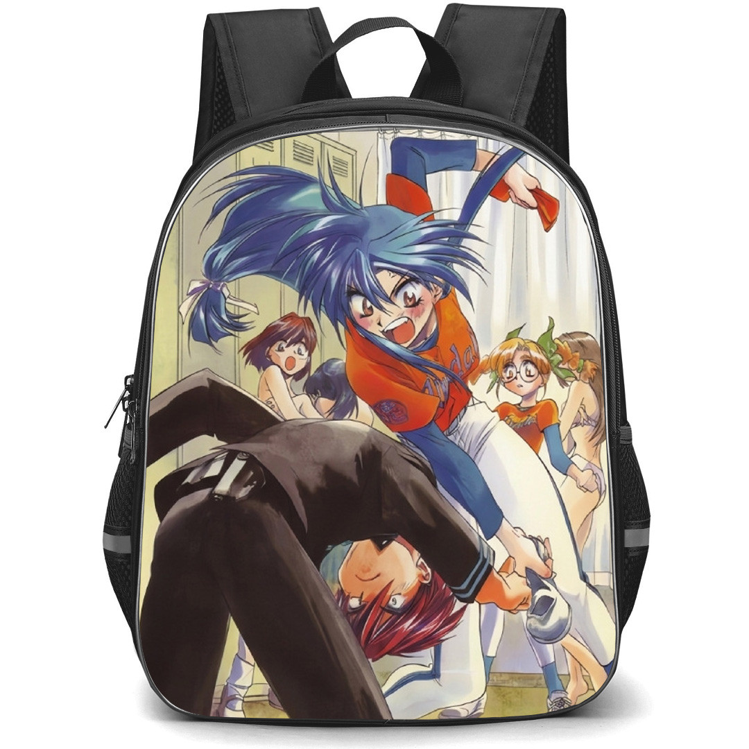 Full Metal Panic Backpack School Bag StudentPack - Full Metal Panic Characters Spanking In Head Poster