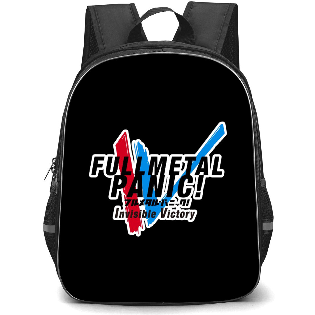 Full Metal Panic Backpack School Bag StudentPack - Full Metal Panic Series Logo Sticker