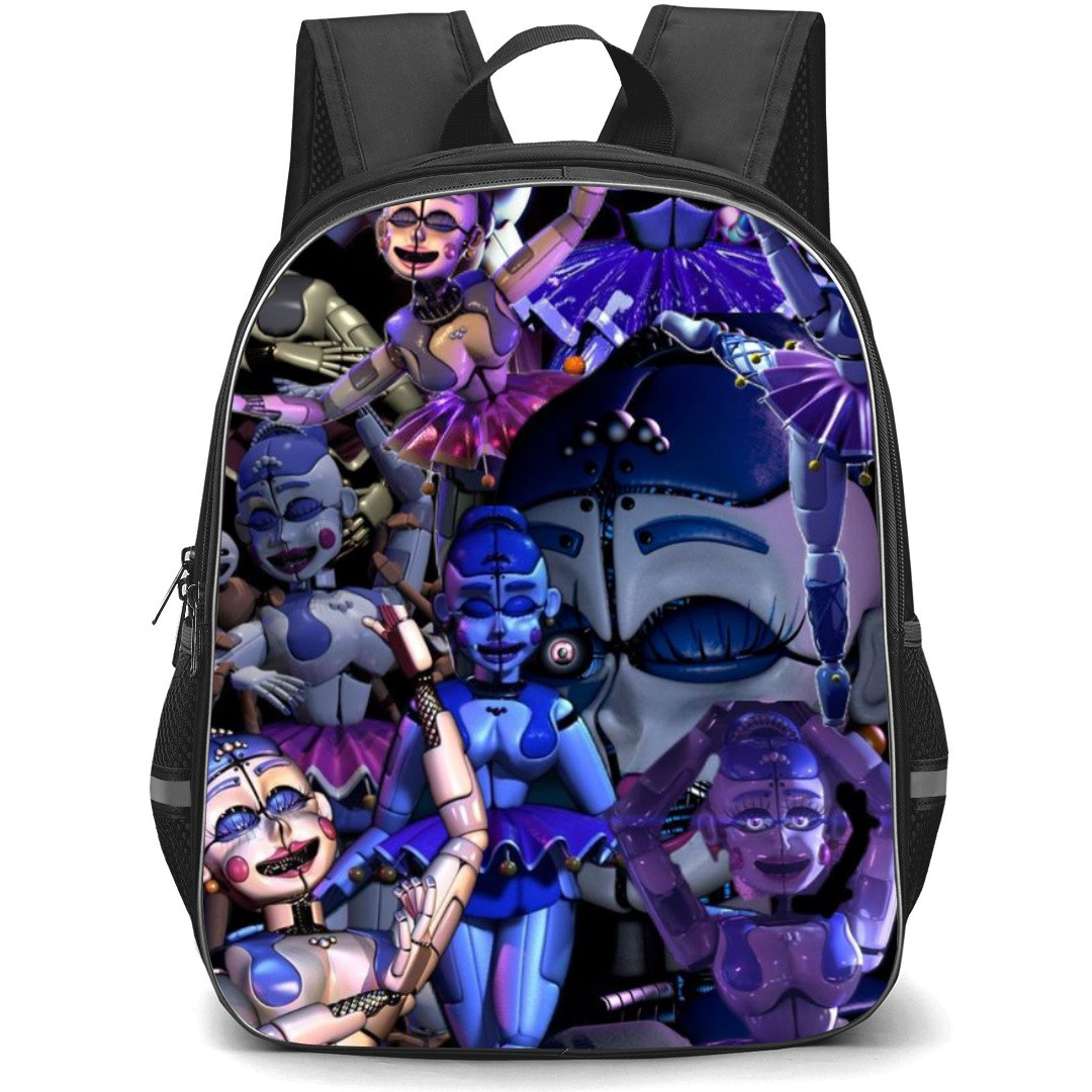 Five Nights At Freddys Ballora School Backpack StudentPack - Ballora Collage