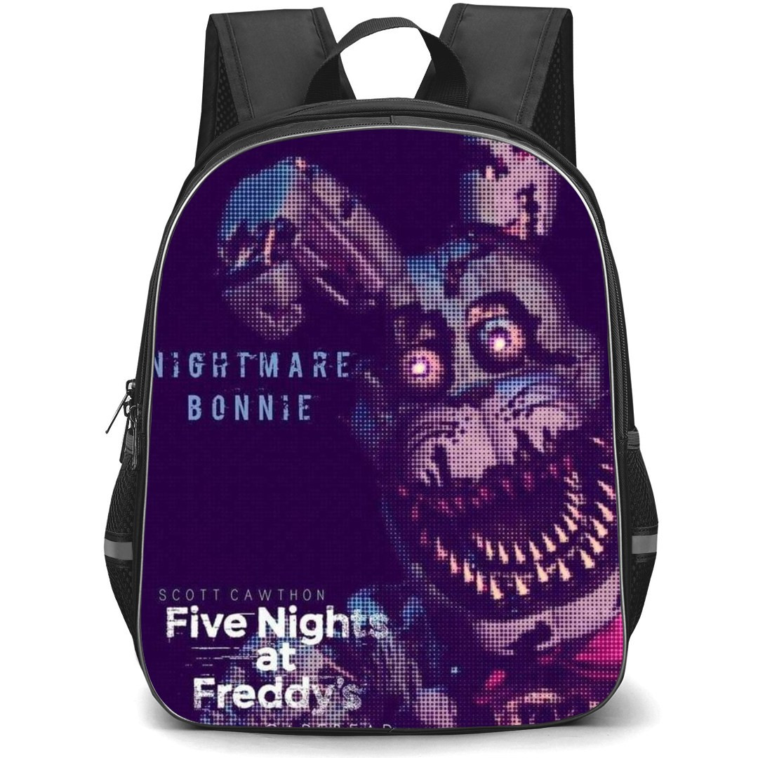Five Nights At Freddys Bonnie School Backpack StudentPack - Nightmare Bonnie Portrait