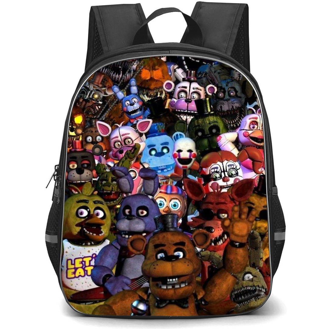 Five Nights At Freddys School Backpack StudentPack - Characters Collage