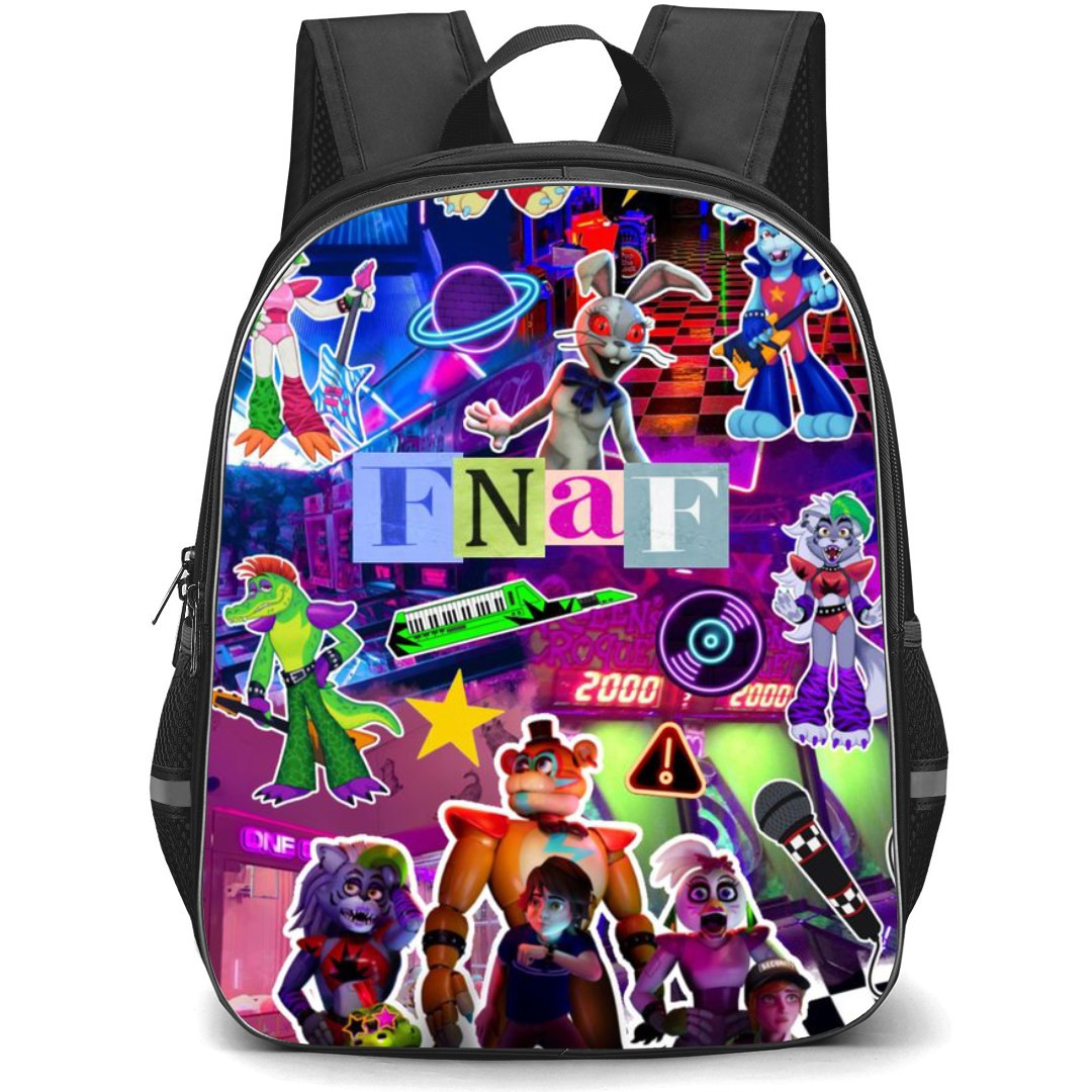 Five Nights At Freddys School Backpack StudentPack - Characters Collage FNAF