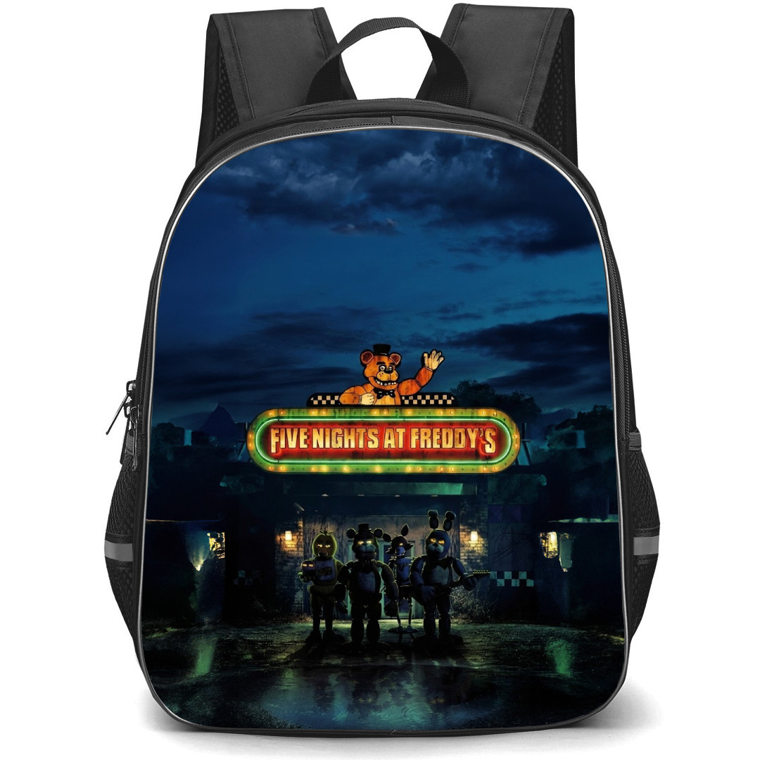 Five Nights At Freddys Backpack School Bag StudentPack - Five Nights At Freddys Characters Resto Fierce Poster