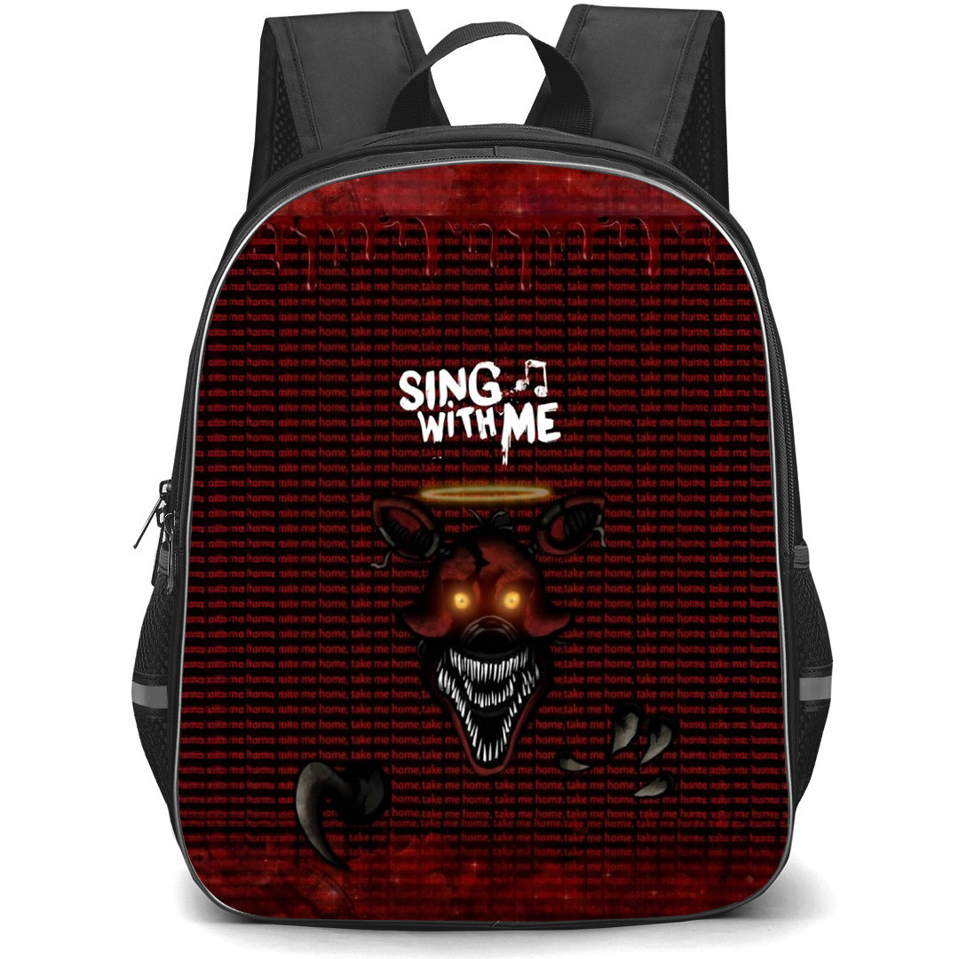 Five Nights At Freddys Foxy Backpack School Bag StudentPack - Foxy Sing With Me Poster