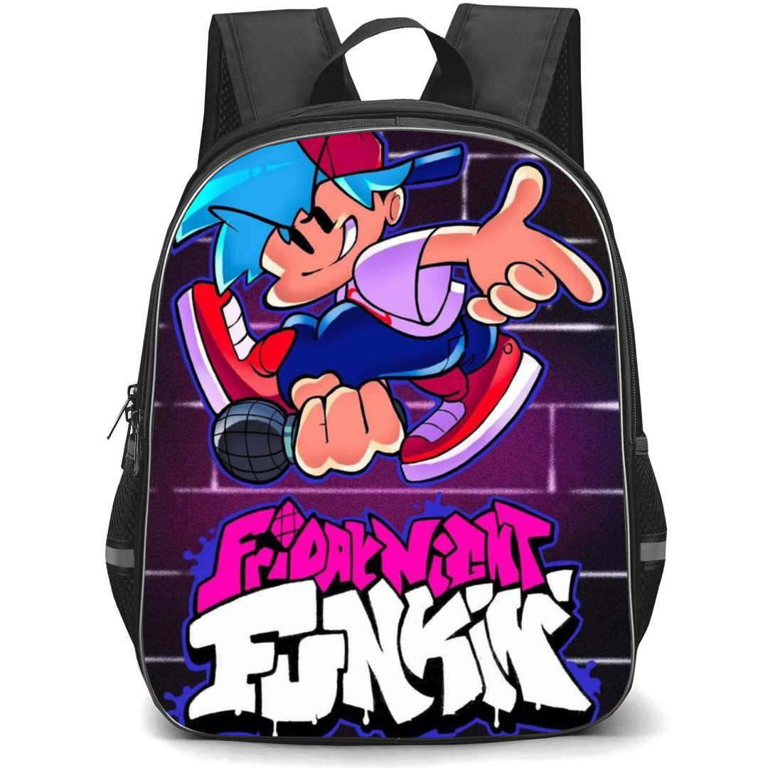 Friday Night Funkin Boyfriend Backpack StudentPack - Boyfriend Dance Portrait Series Poster