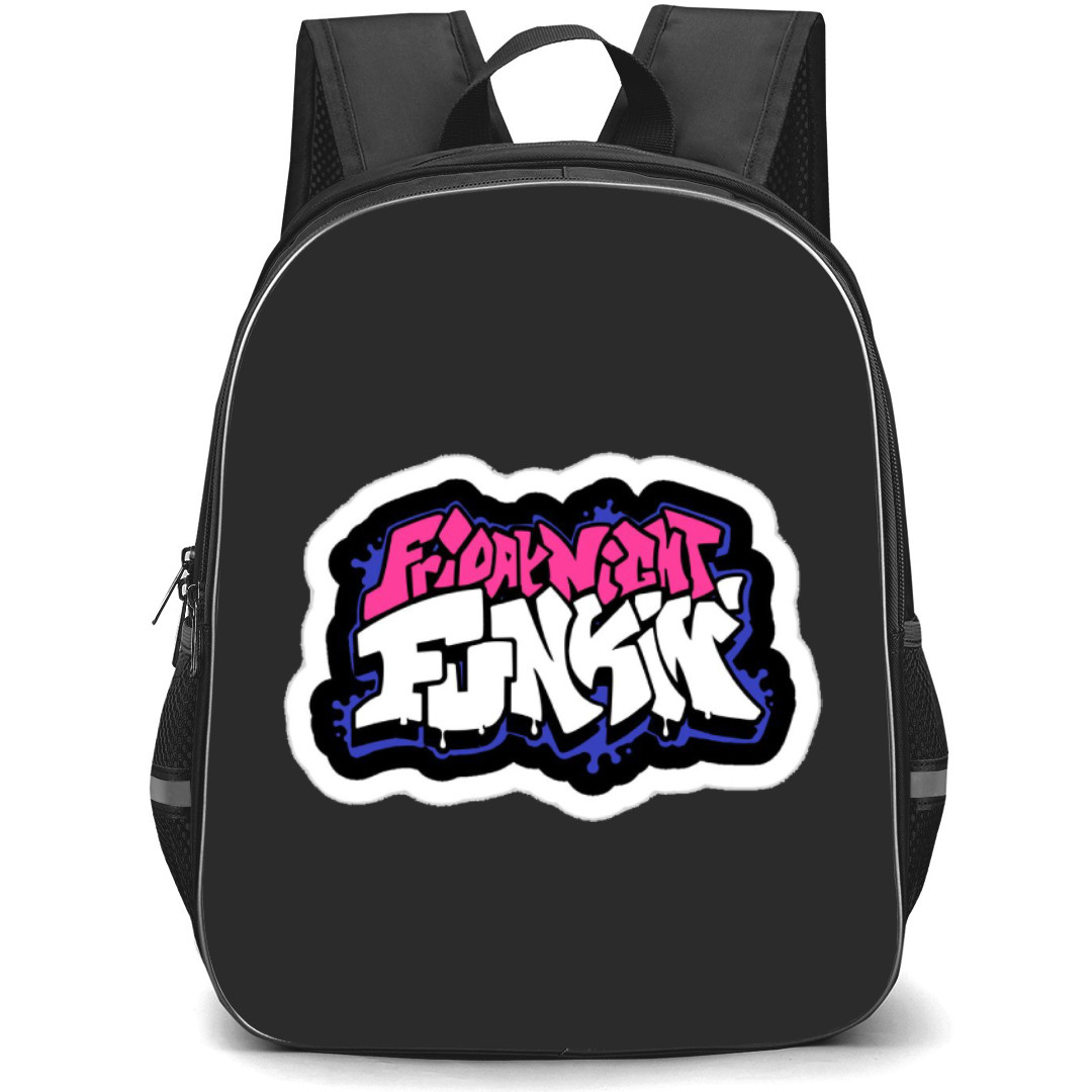 Friday Night Funkin Backpack StudentPack - Series Logo Wordmark Sticker