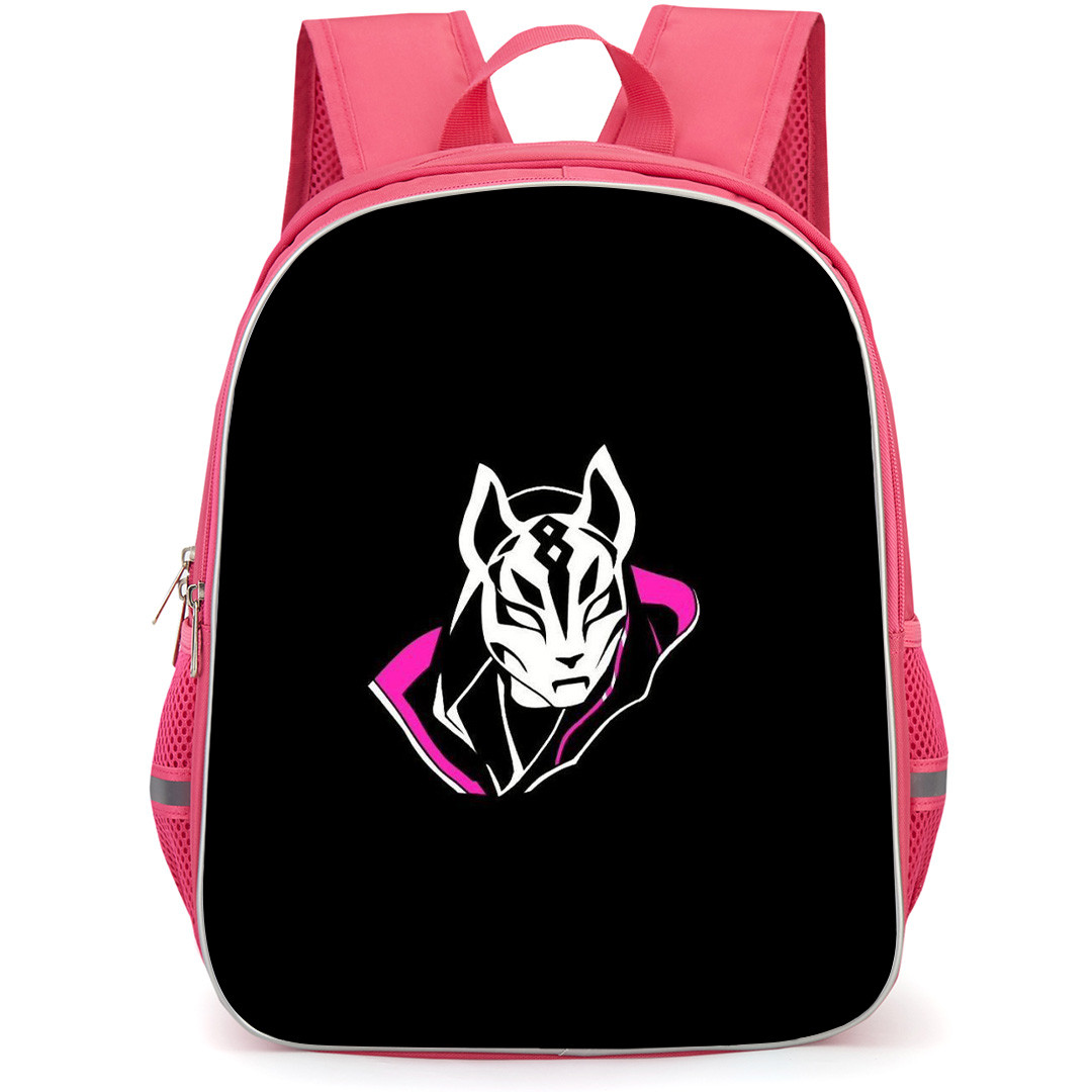 Fortnite Catalyst School Backpack StudentPack - Catalyst Drift Skin On Black Background