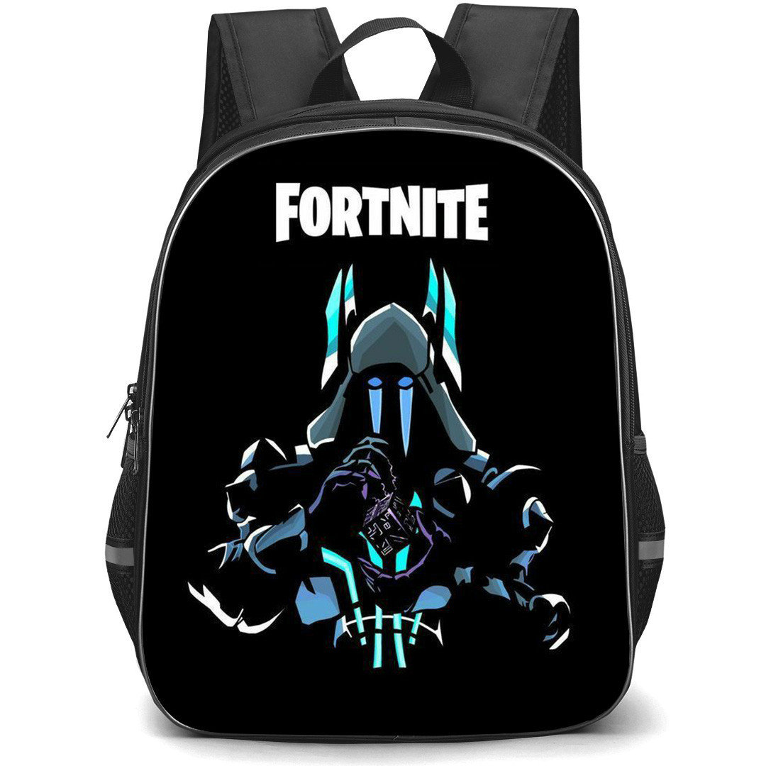 Fortnite Rey Helado School Backpack StudentPack - Fortnite Rey Helado In Black Background