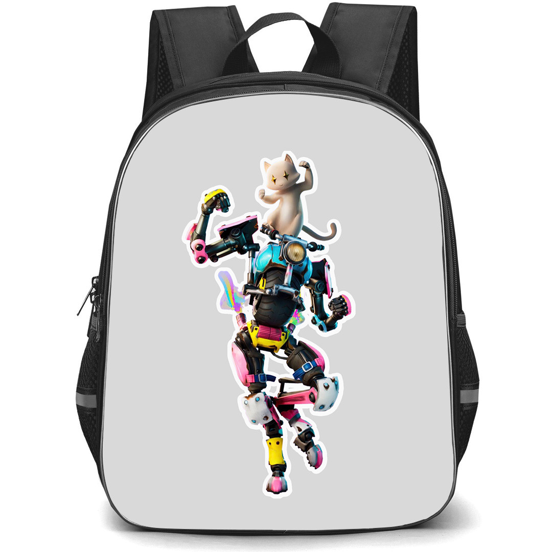 Fortnite Kit School Backpack StudentPack - Kit Sticker Art