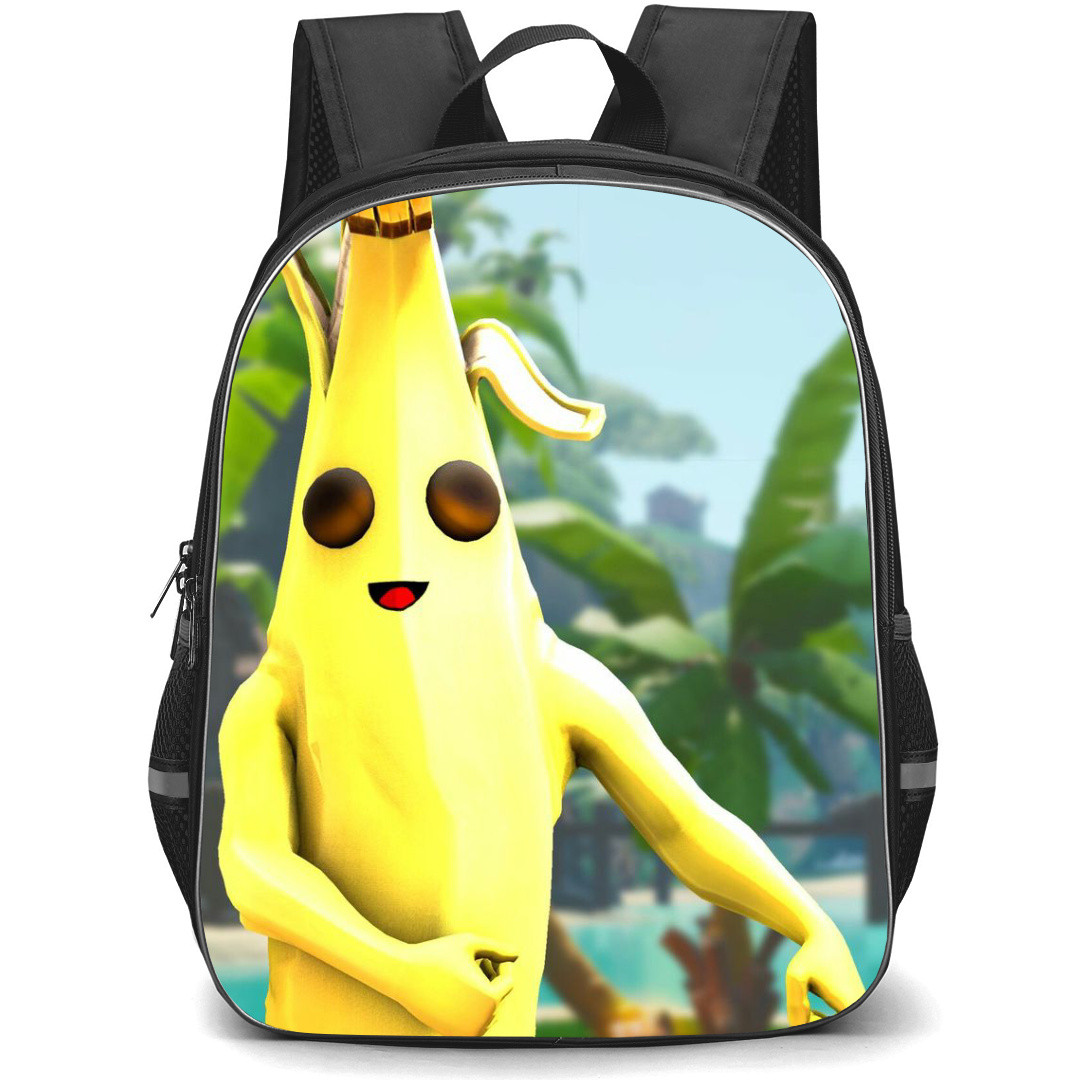 Fortnite Peely Backpack StudentPack - Peely Beach background 3d Art