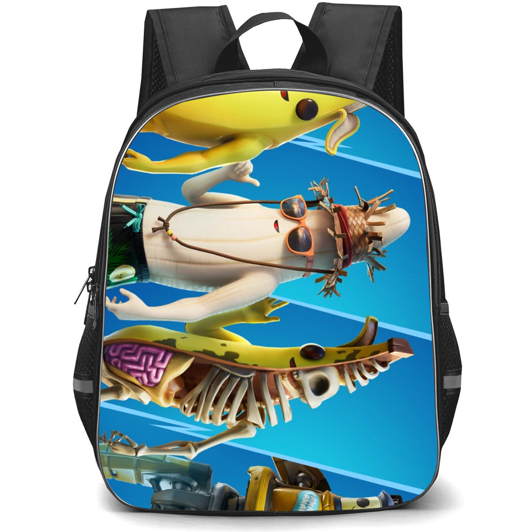 Fortnite Peely Backpack StudentPack - Peely Different Peely Versions