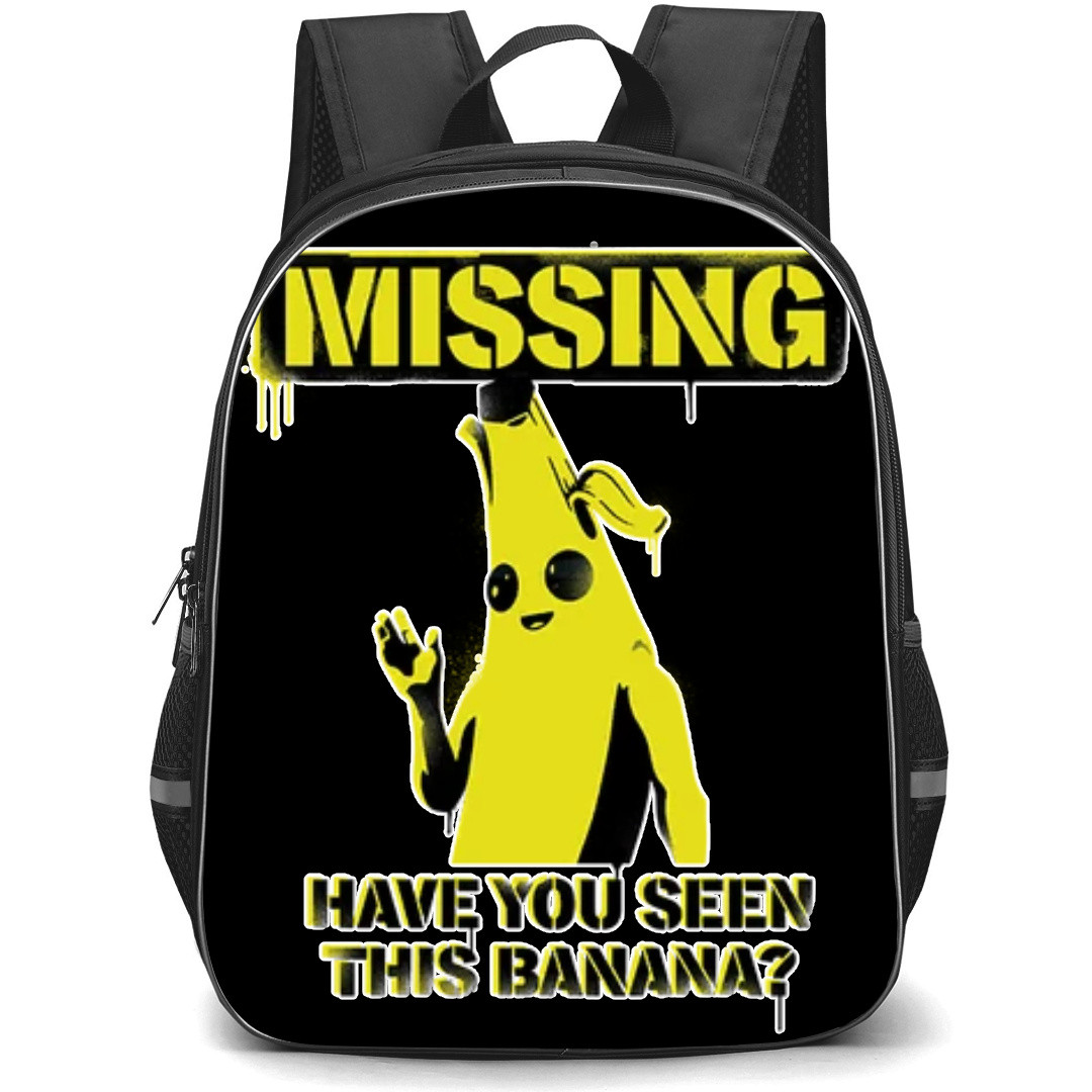 Fortnite Peely Backpack StudentPack - Peely Missing Banana Poster