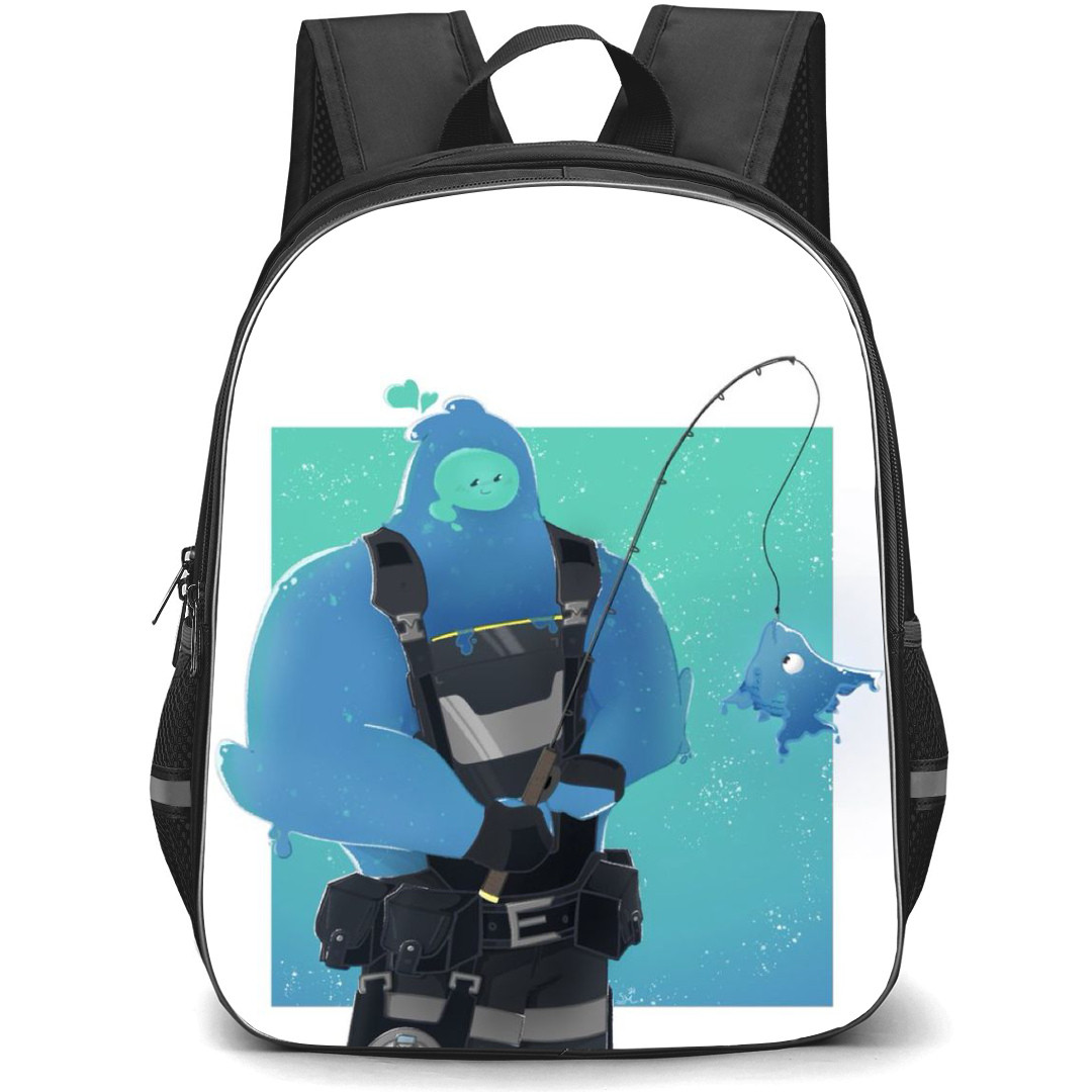 Fortnike Rippley Backpack StudentPack - Rippley Fishing Illustration