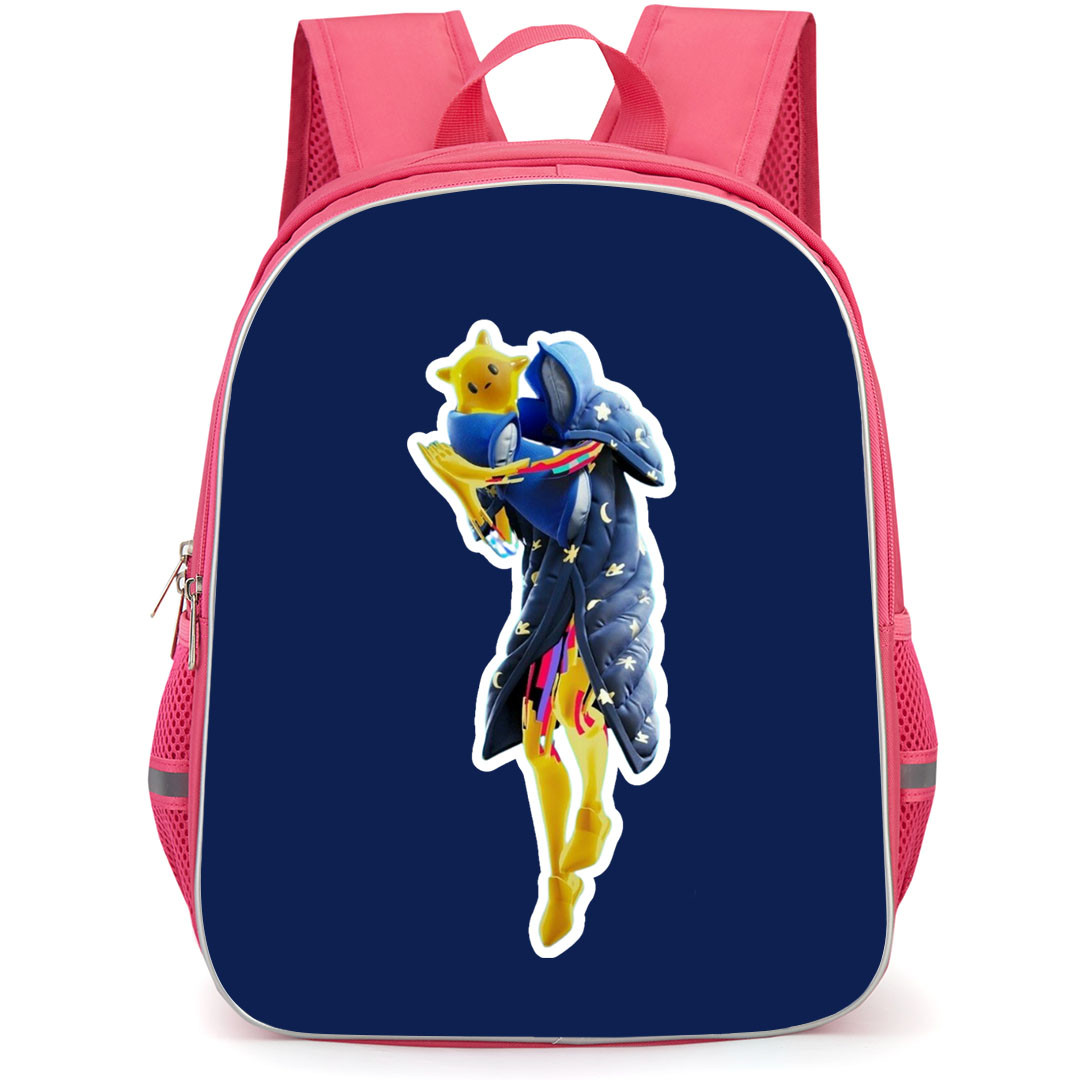 Fortnite Slumber School Backpack StudentPack - Slumber Sticker On Blue Background