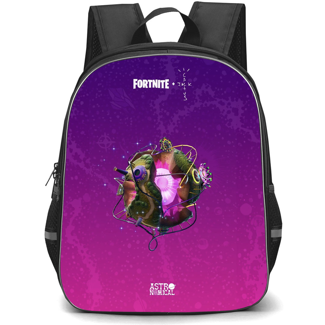 Fortnite Astronomical School Backpack StudentPack - Astronomical Pink And Purple Background