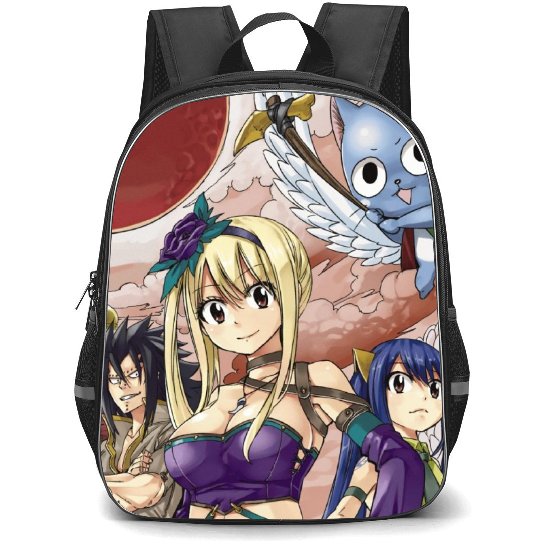 Fairy Tail Backpack StudentPack - Characters Pink Sky