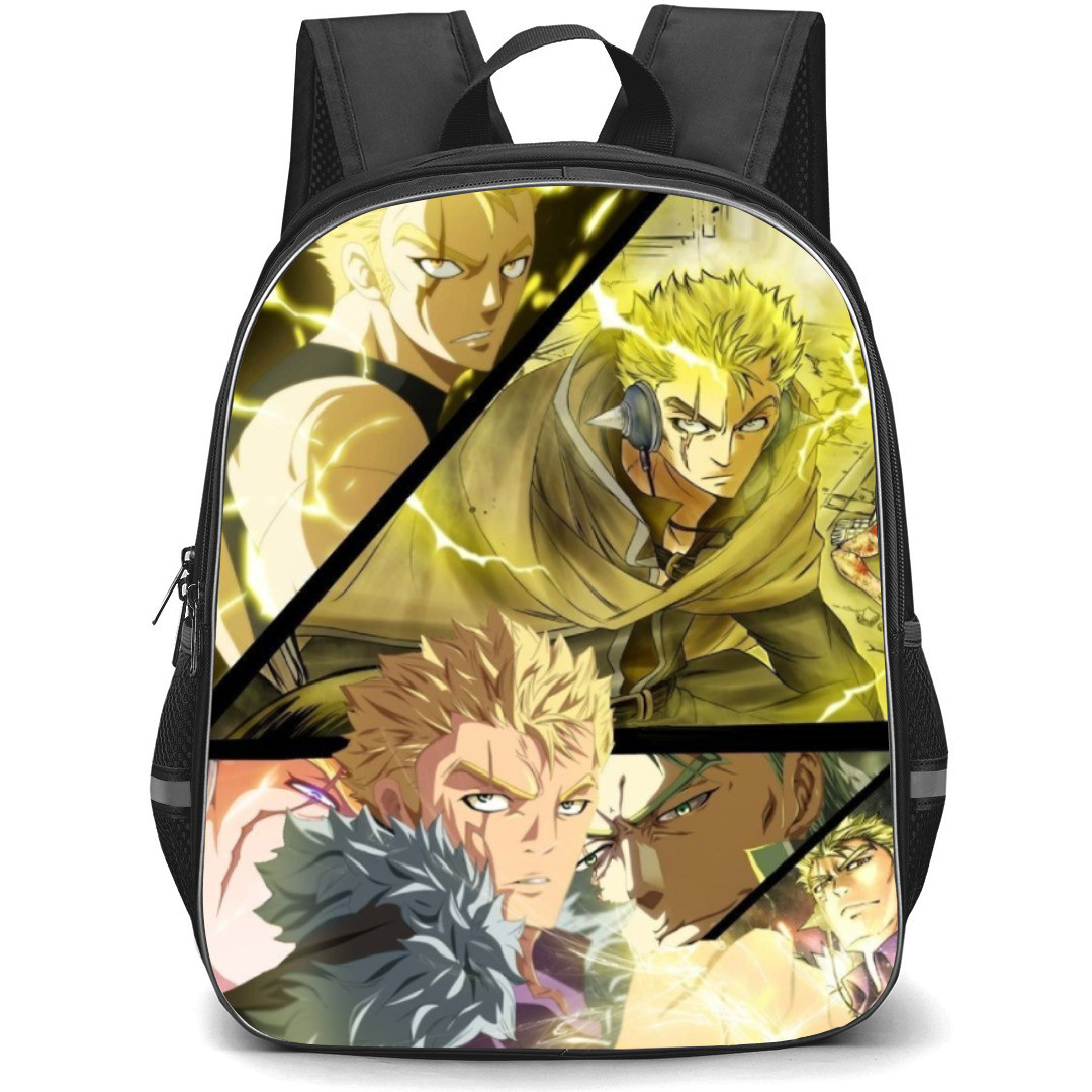 Fairy Tail Laxus Dreyar Backpack StudentPack - Laxus Dreyar Digital Collage