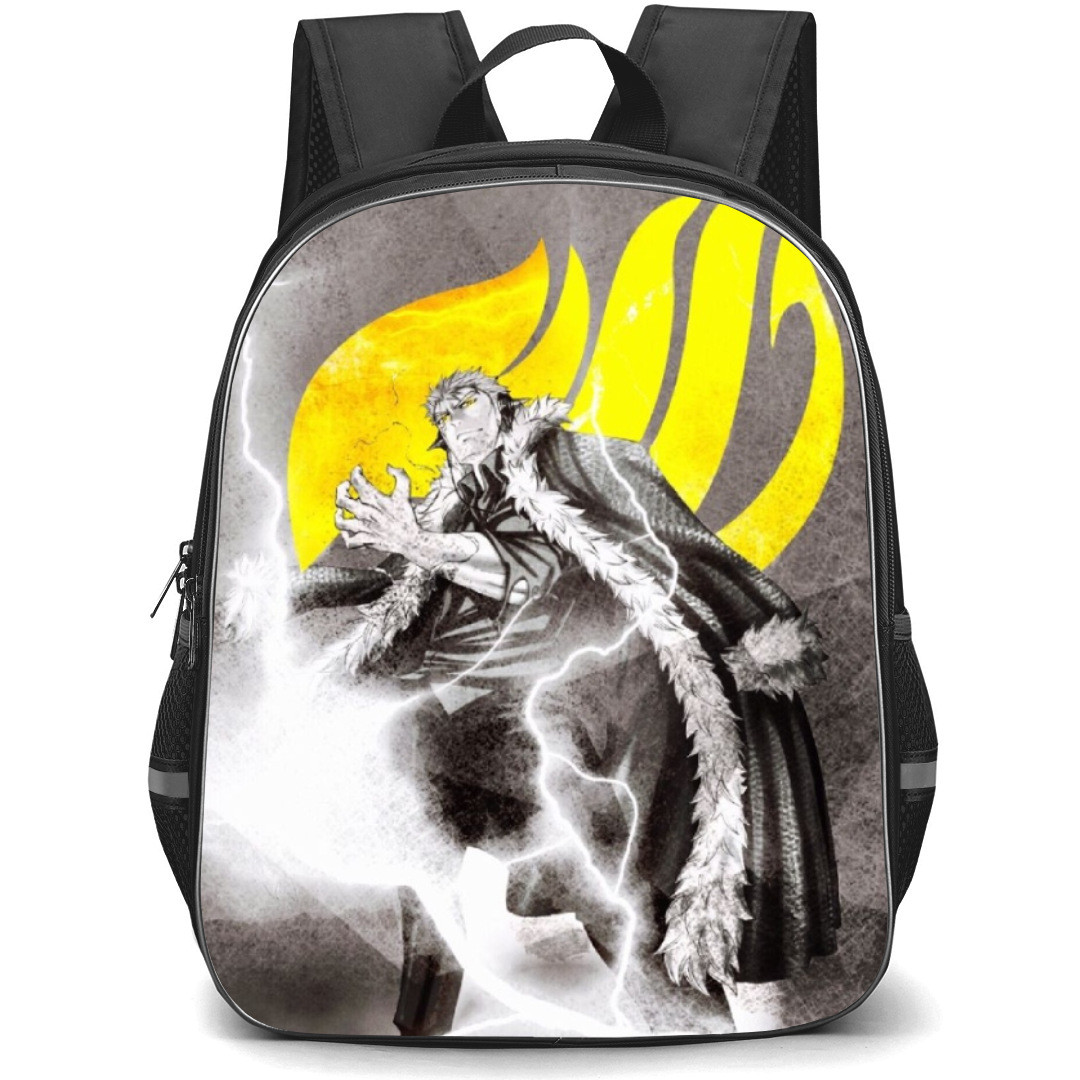 Fairy Tail Laxus Dreyar Backpack StudentPack - Laxus Dreyar Yellow Sign Poster