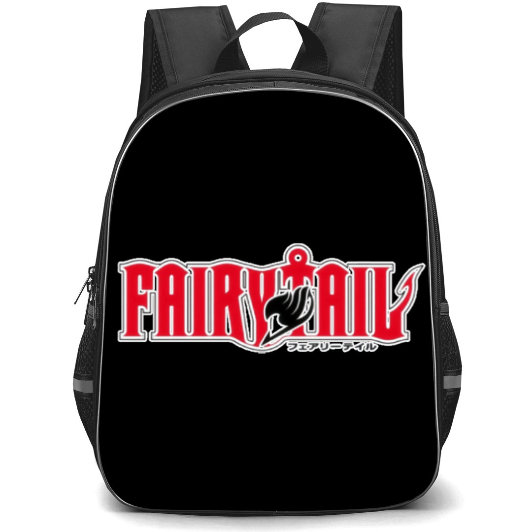 Fairy Tail Backpack StudentPack - Red Logo Sticker