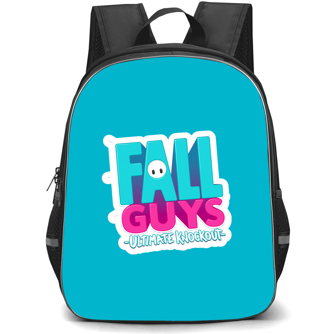 Fall Guys Backpack StudentPack - Fall Guys Ultimate Knockout Sticker Art