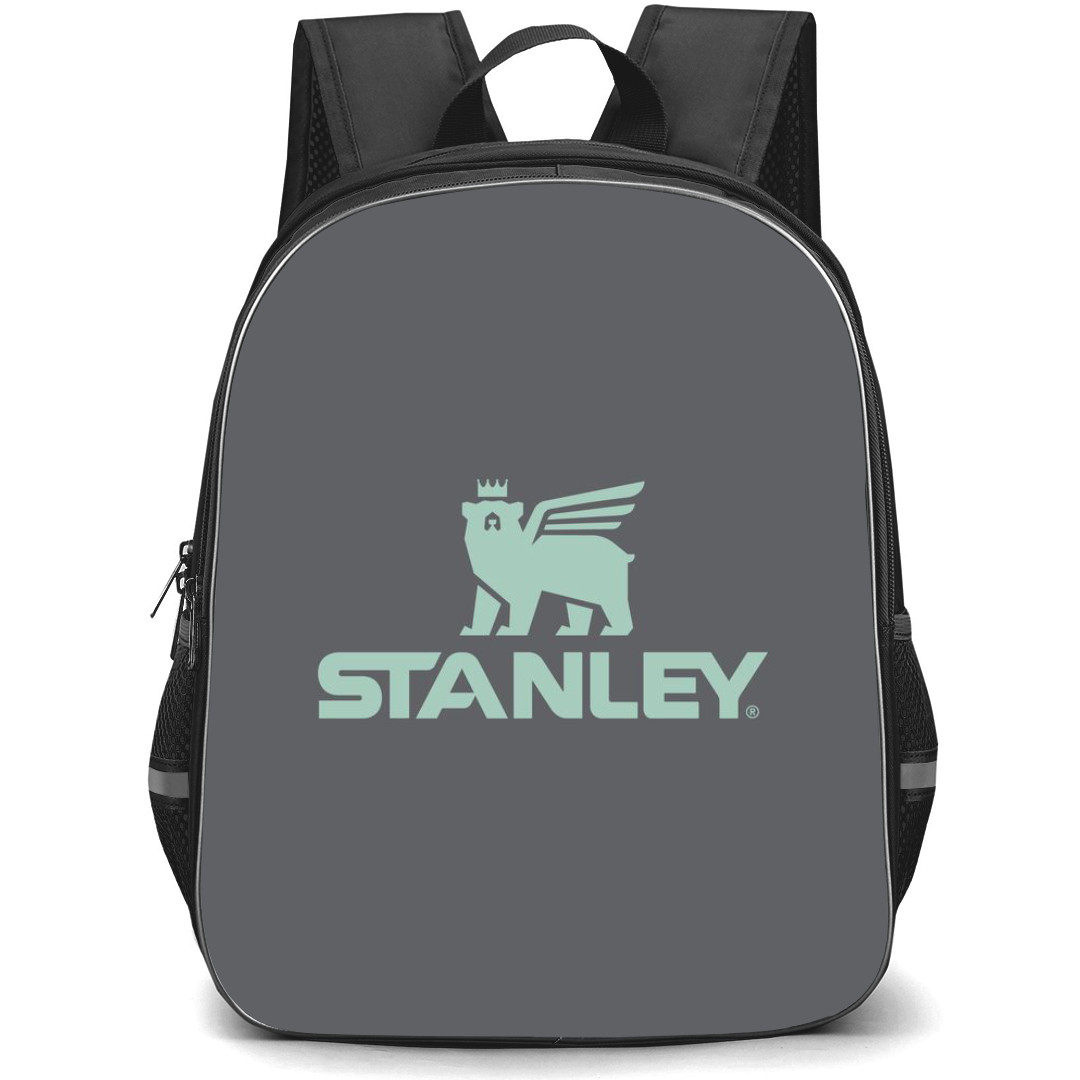 Stanley Backpack StudentPack - Stanley Green Logo On Gray Background