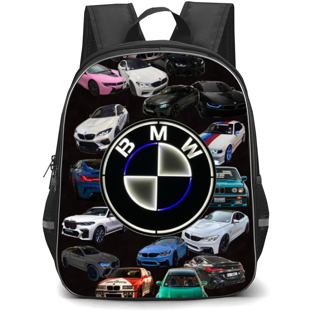 BMW Backpack StudentPack - BMW Pink Paint Collage