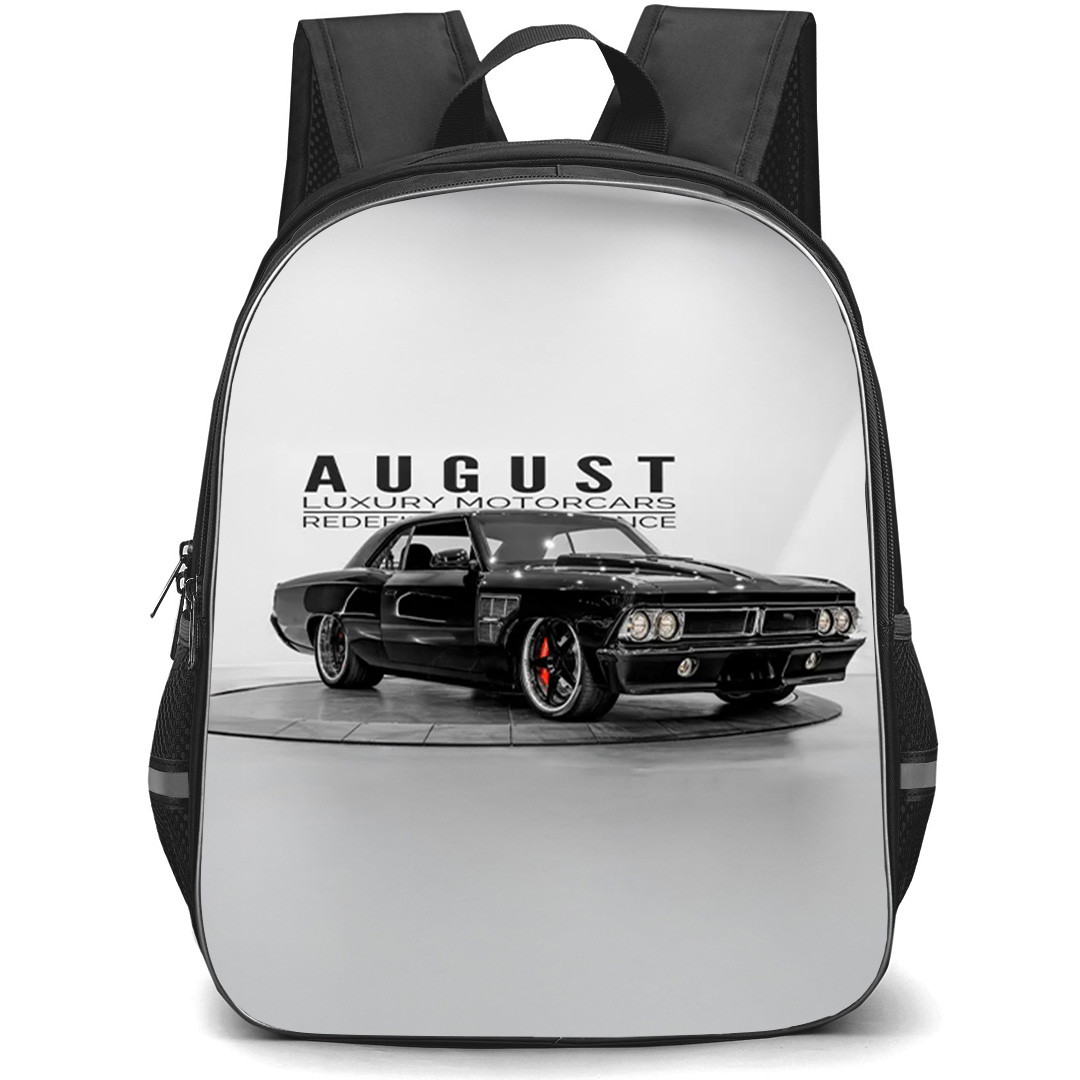 1966 Beaumont Pontiac Backpack School Bag StudentPack - 1966 Beaumont Pontiac Custom Twin Turbo Poster