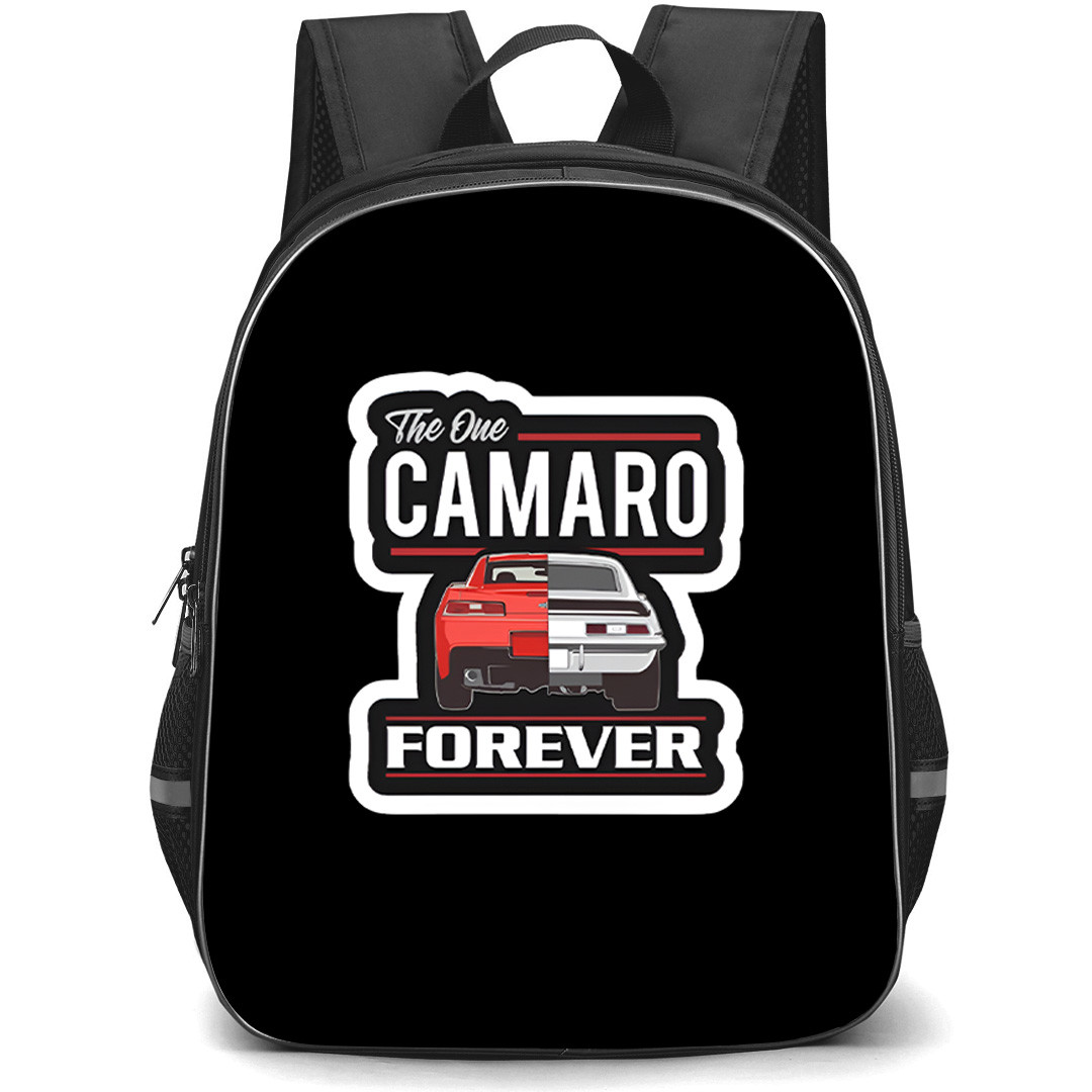 Chevrolet Camaro Backpack School Bag StudentPack - Chevrolet Camaro The One Illustration Art Sticker