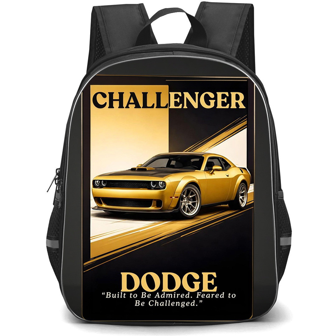 Dodge Challenger Backpack School Bag StudentPack - Dodge Challenger 50th Anniversary Edition Poster