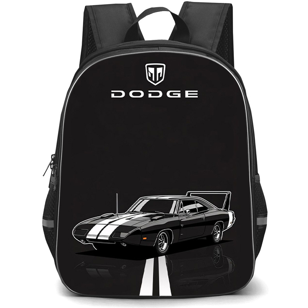 Dodge Charger Backpack School Bag StudentPack - Dodge Charger Daytona Iconic Mopar Poster