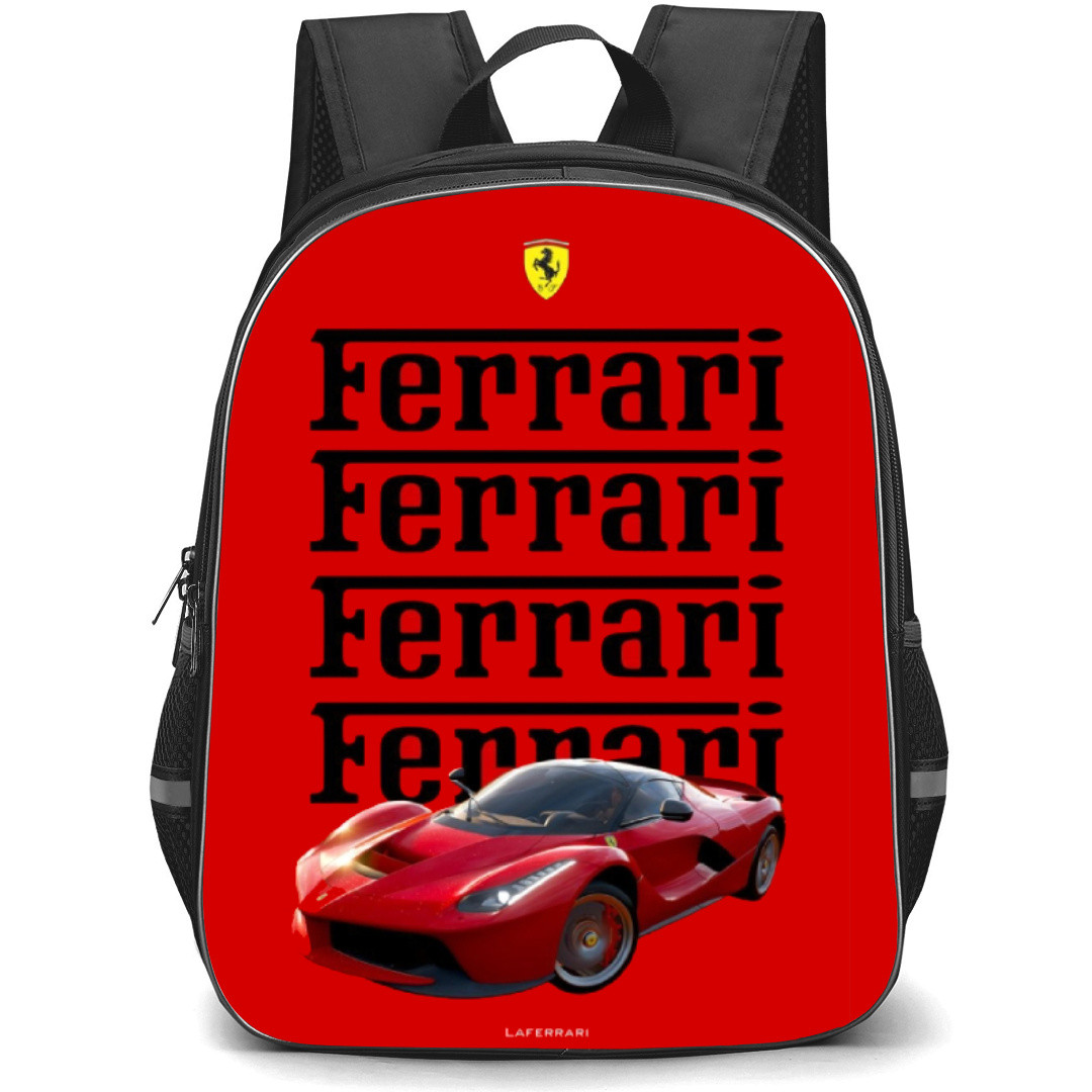Ferrari Backpack StudentPack - Ferrari Ferrari Font Art