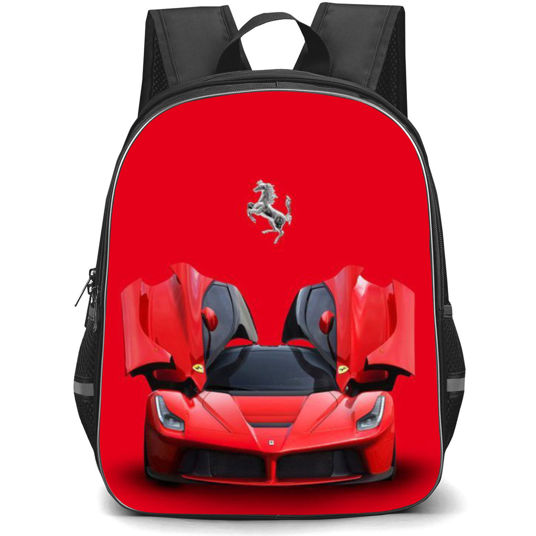 Ferrari Backpack StudentPack - Vertical Doors Up