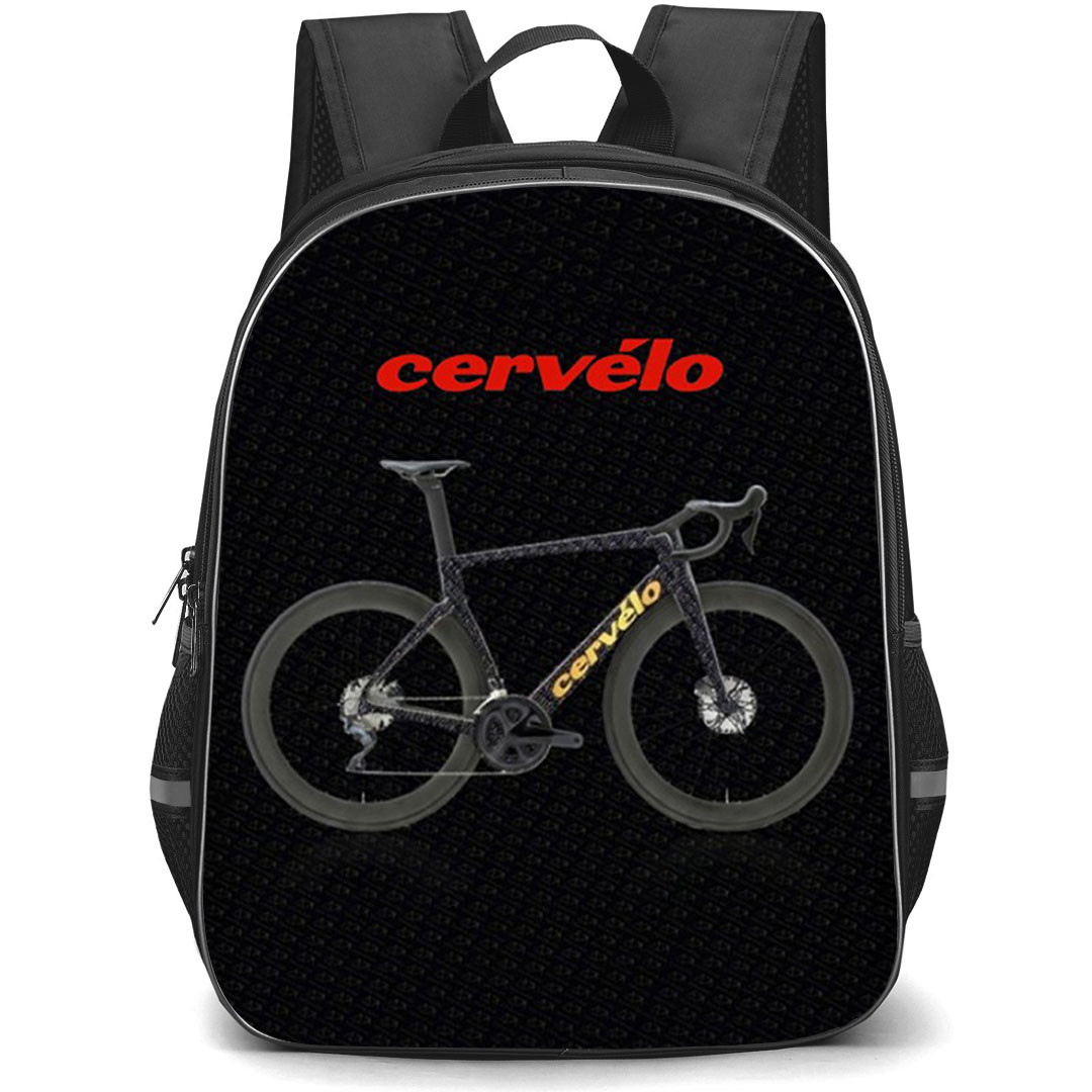 Cervelo Backpack School Bag StudentPack - Cervelo Black Carbon Bicycle Poster