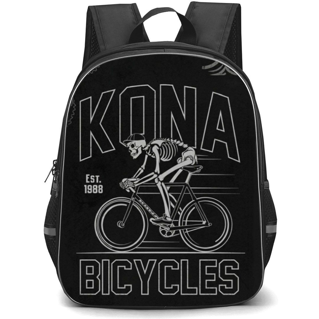 Kona Backpack School Bag StudentPack - Kona Bicycle Brand Dead Rider Theme Poster