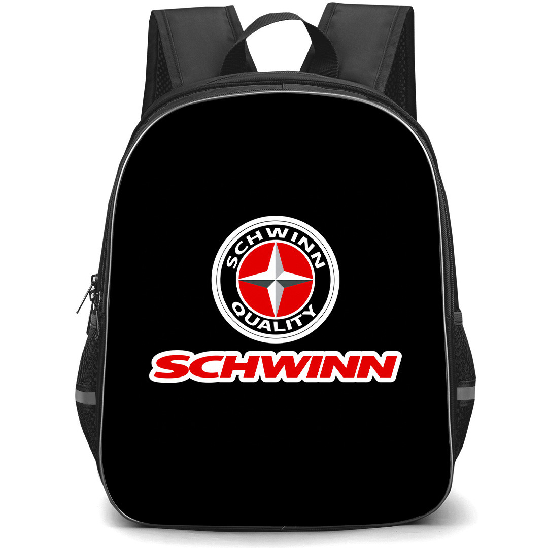Schwinn Backpack School Bag StudentPack - Schwinn Bicycle Brand Logo Sticker