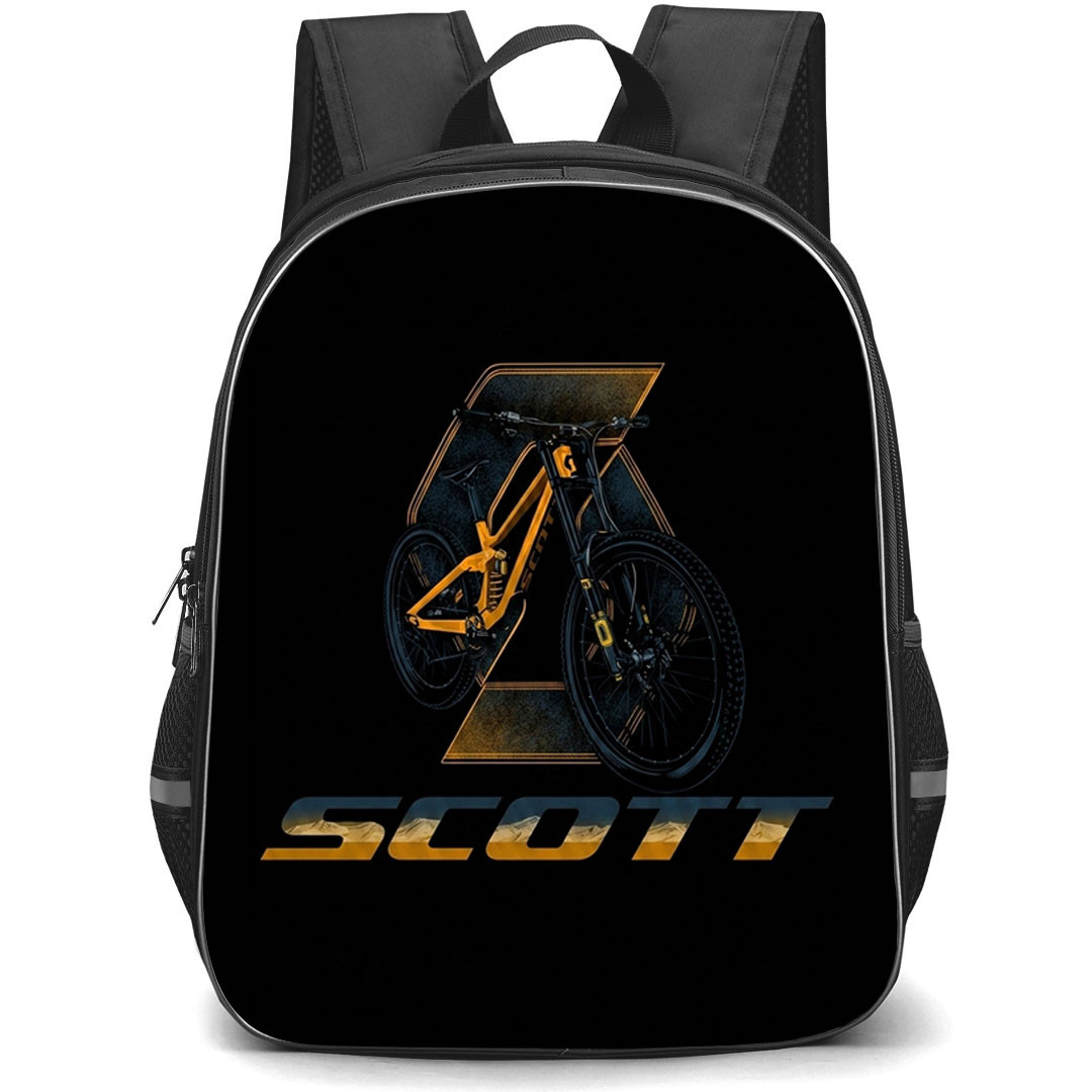 Scott Backpack School Bag StudentPack - Scott Premium Mountain Bike Theme Poster