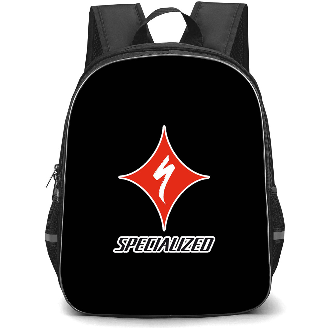 Specialized Backpack School Bag StudentPack - Specialized Bicycle Brand Logo Sticker