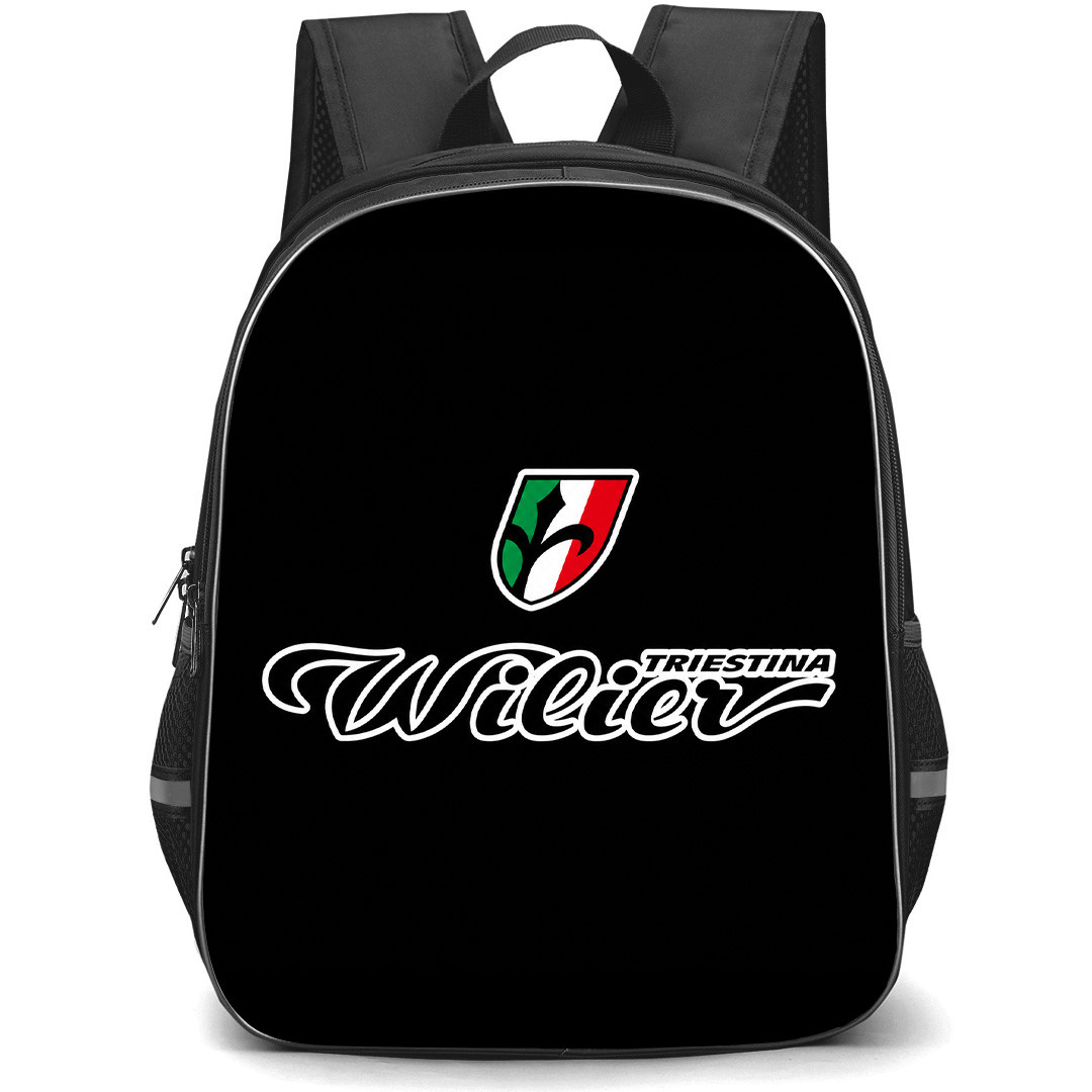 Wilier Triestina Backpack School Bag StudentPack - Wilier Triestina Bicycle Brand Logo Sticker