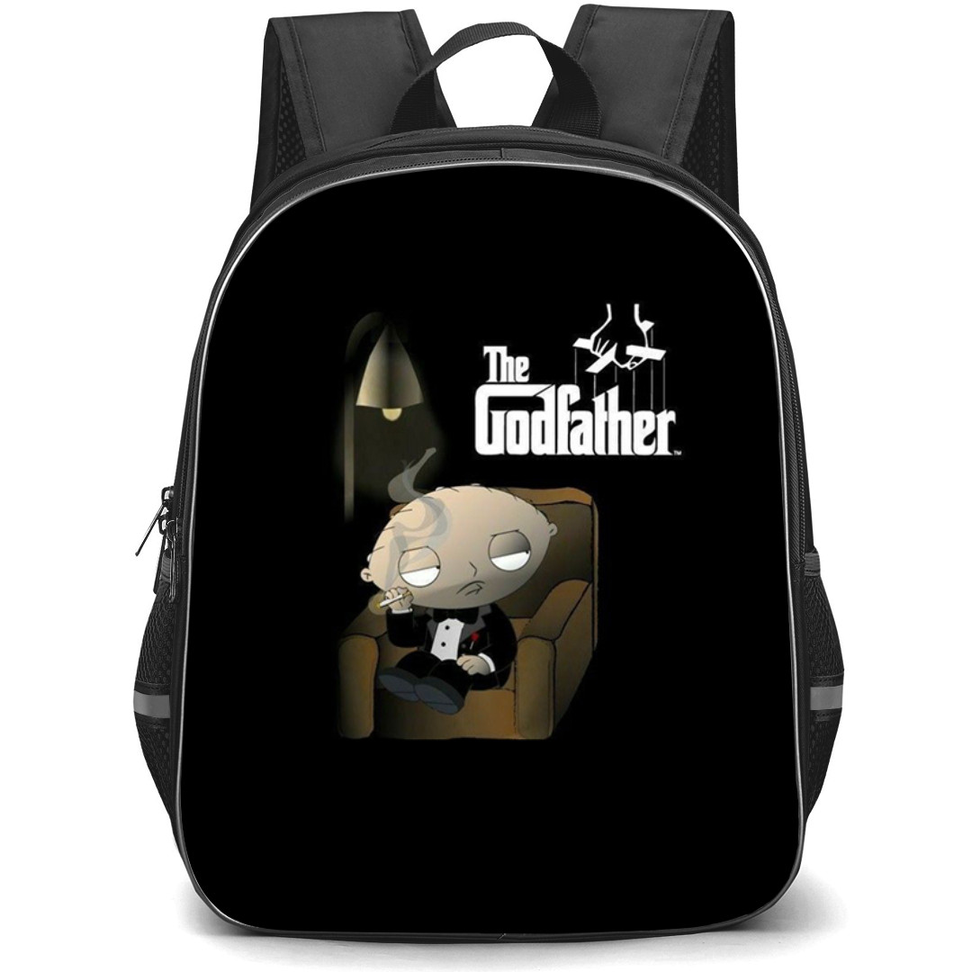 Family Guy Stewie Griffin School Backpack StudentPack - Stewie Griffin The Godfather