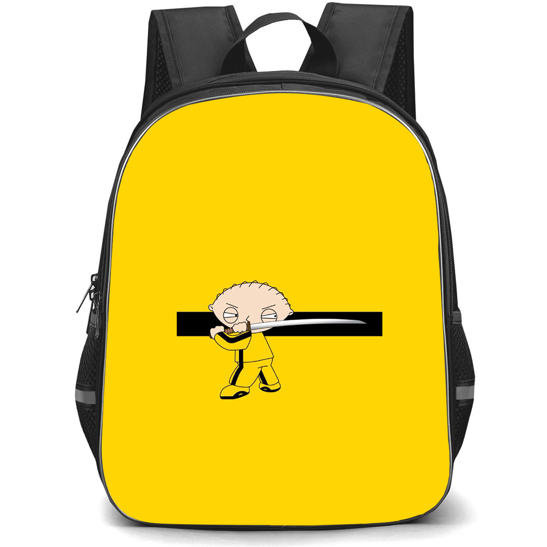 Family Guy Stewie Griffin School Backpack StudentPack - Stewie Griffin Katana Fierce