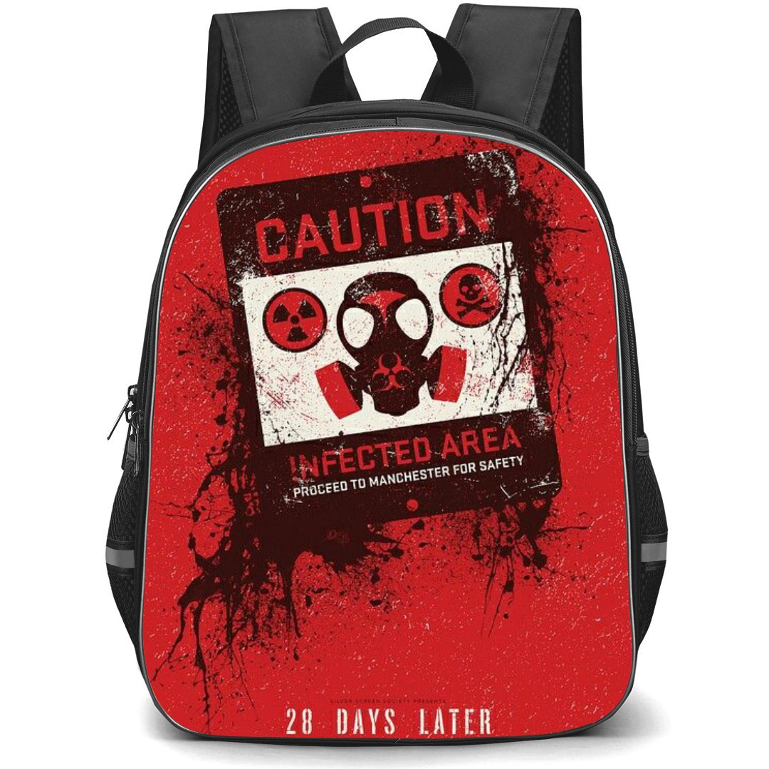 28 Days Later Backpack StudentPack - 28 Days Later Caution Infected Area