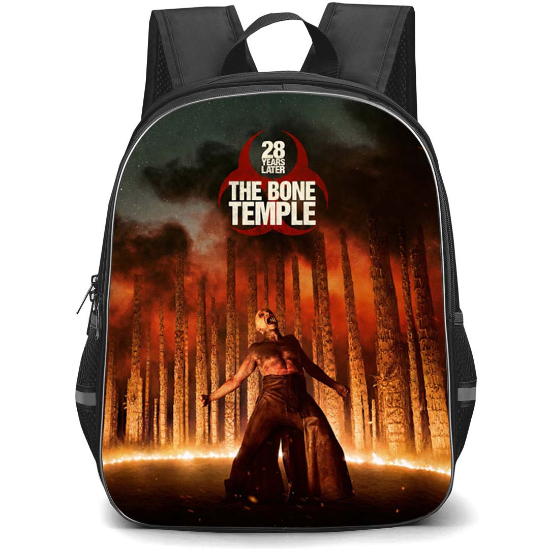 28 Years Later The Bone Temple Backpack School Bag StudentPack - 28 Years Later The Bone Temple Shouting Series Poster
