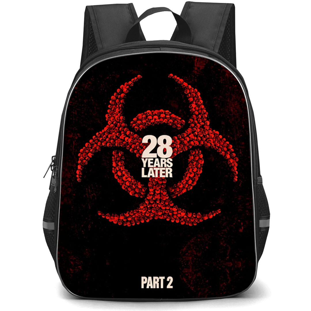 28 Years Later The Bone Temple Backpack School Bag StudentPack - 28 Years Later The Bone Temple Series Logo Part 2 Poster