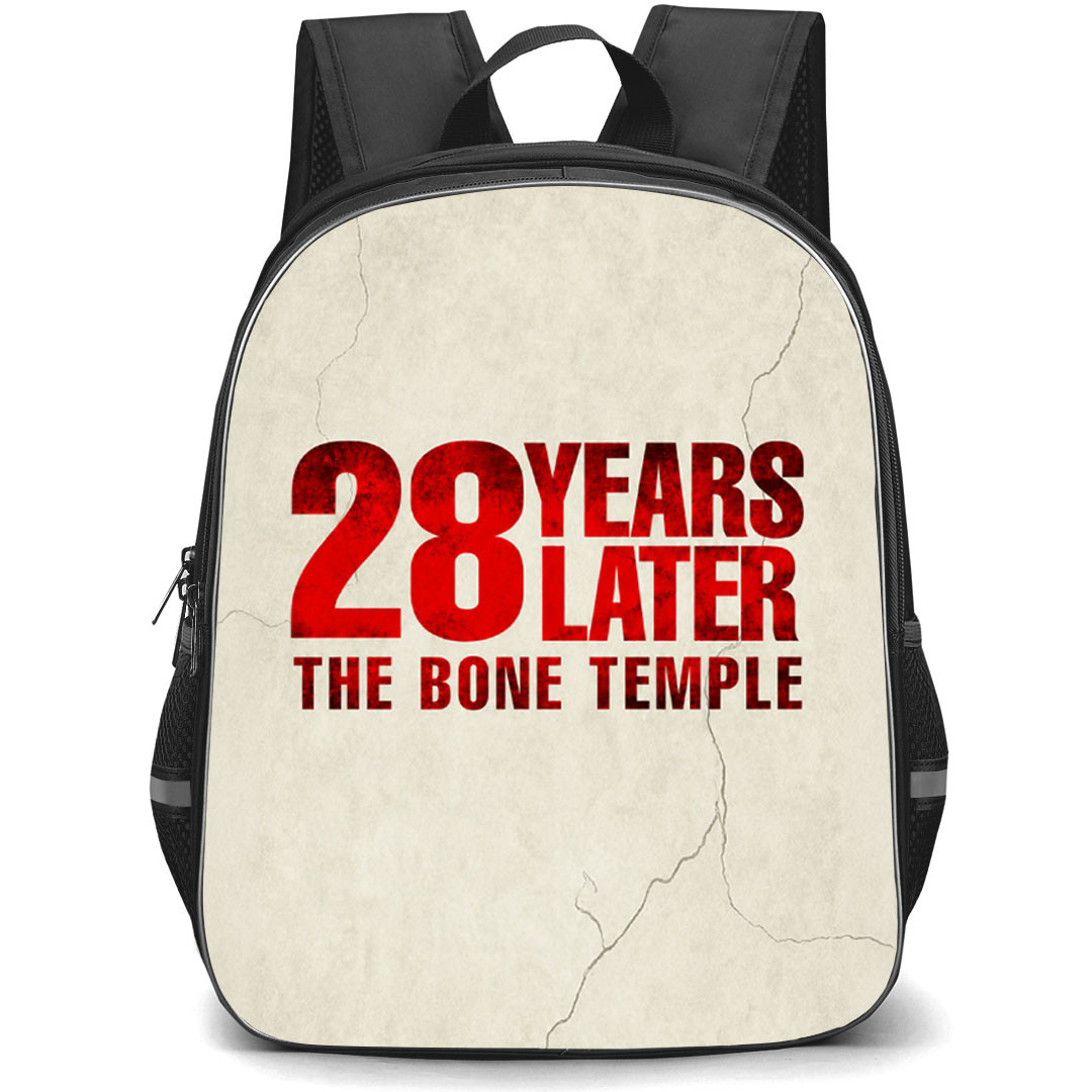 28 Years Later The Bone Temple Backpack School Bag StudentPack - 28 Years Later The Bone Temple Series Wordmark Logo Poster