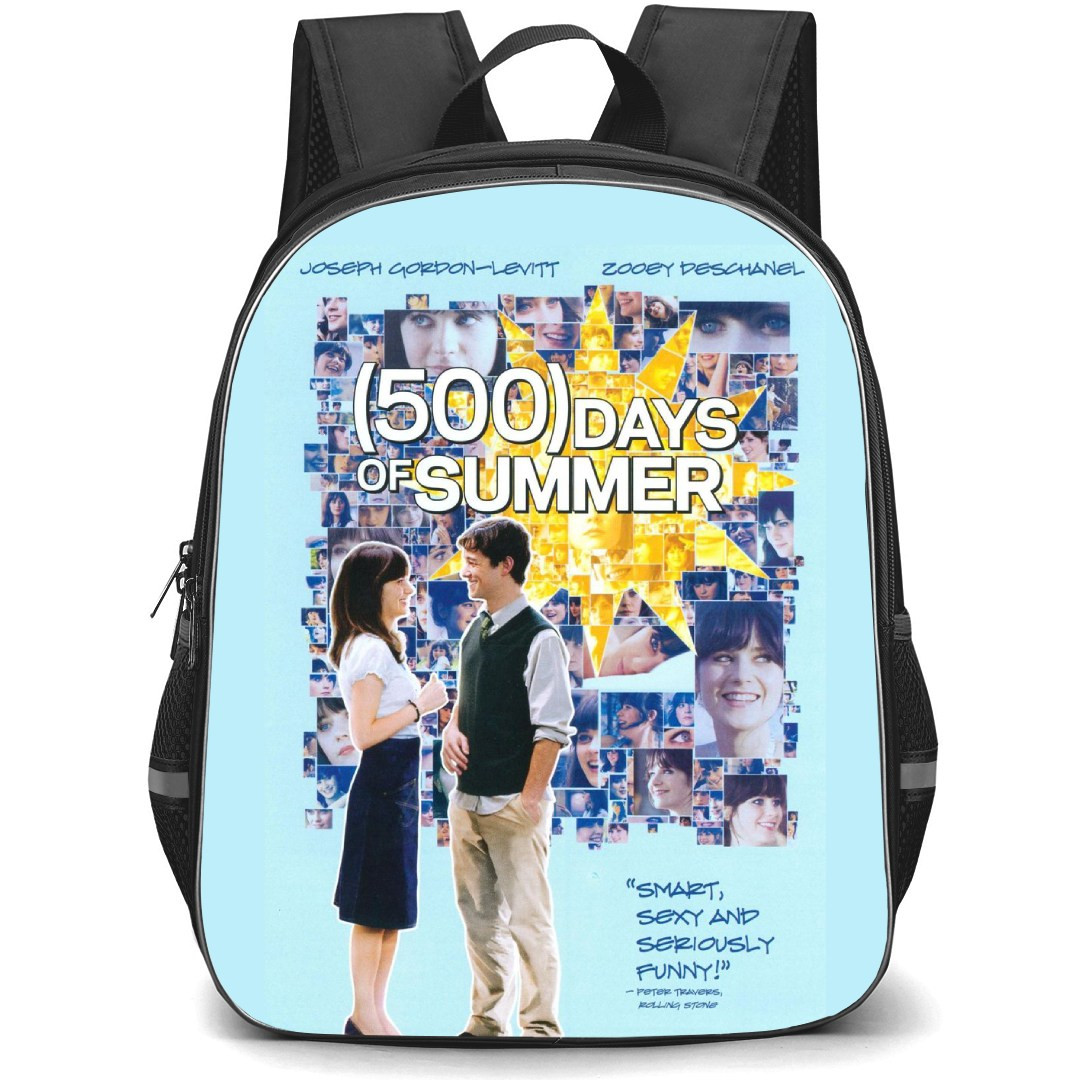 500 Days Of Summer Backpack StudentPack - 500 Days Of Summer Movie DVD Cover