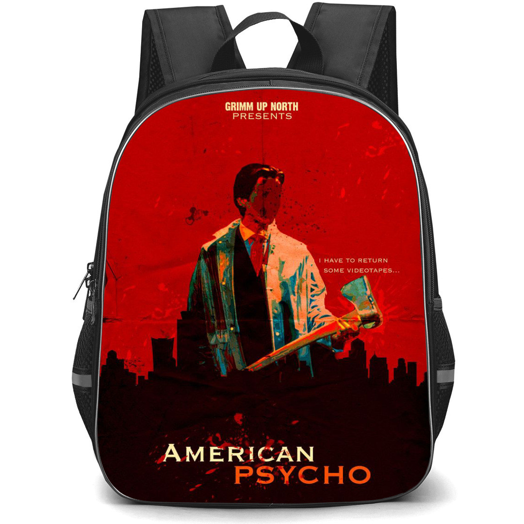 American Psycho Backpack StudentPack - American Psycho 2000 Movie Poster