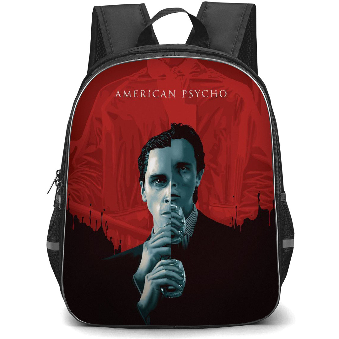 American Psycho Backpack StudentPack - American Psycho Patrick Bateman Poster