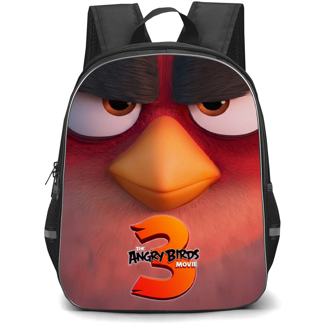 The Angry Birds Movie 3 Backpack School Bag StudentPack - The Angry Birds Movie 3 Angry Eyes Poster