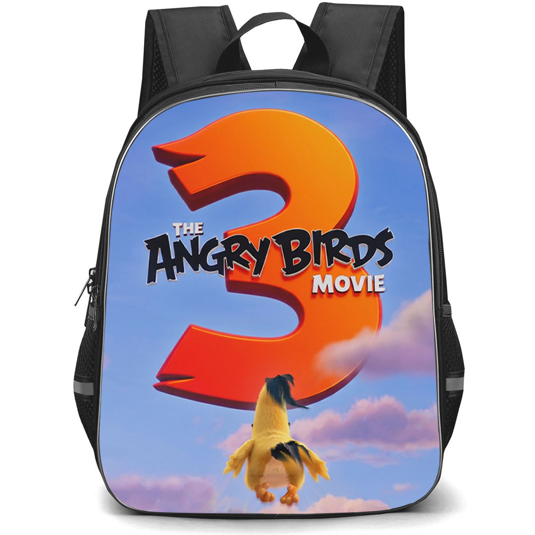 The Angry Birds Movie 3 Chuck Backpack School Bag StudentPack - Chuck Sky Adventure Poster